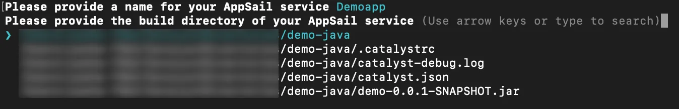 Deploy AppSail
