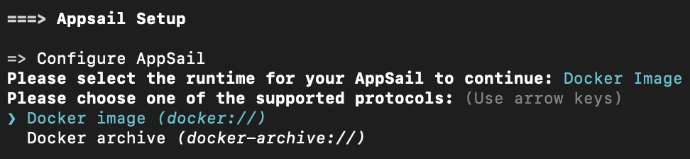 catalyst_cli_appsail_init_1