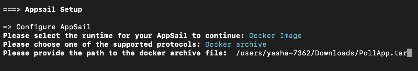 catalyst_cli_appsail_init_1