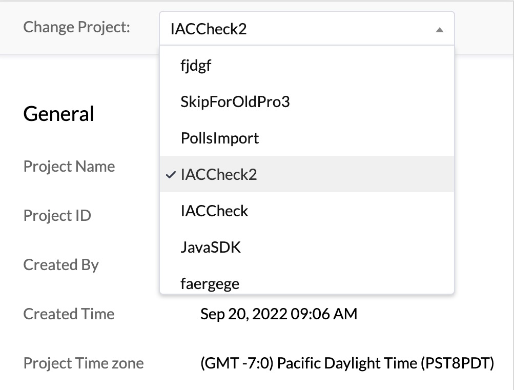 catalyst_console_general_change_project