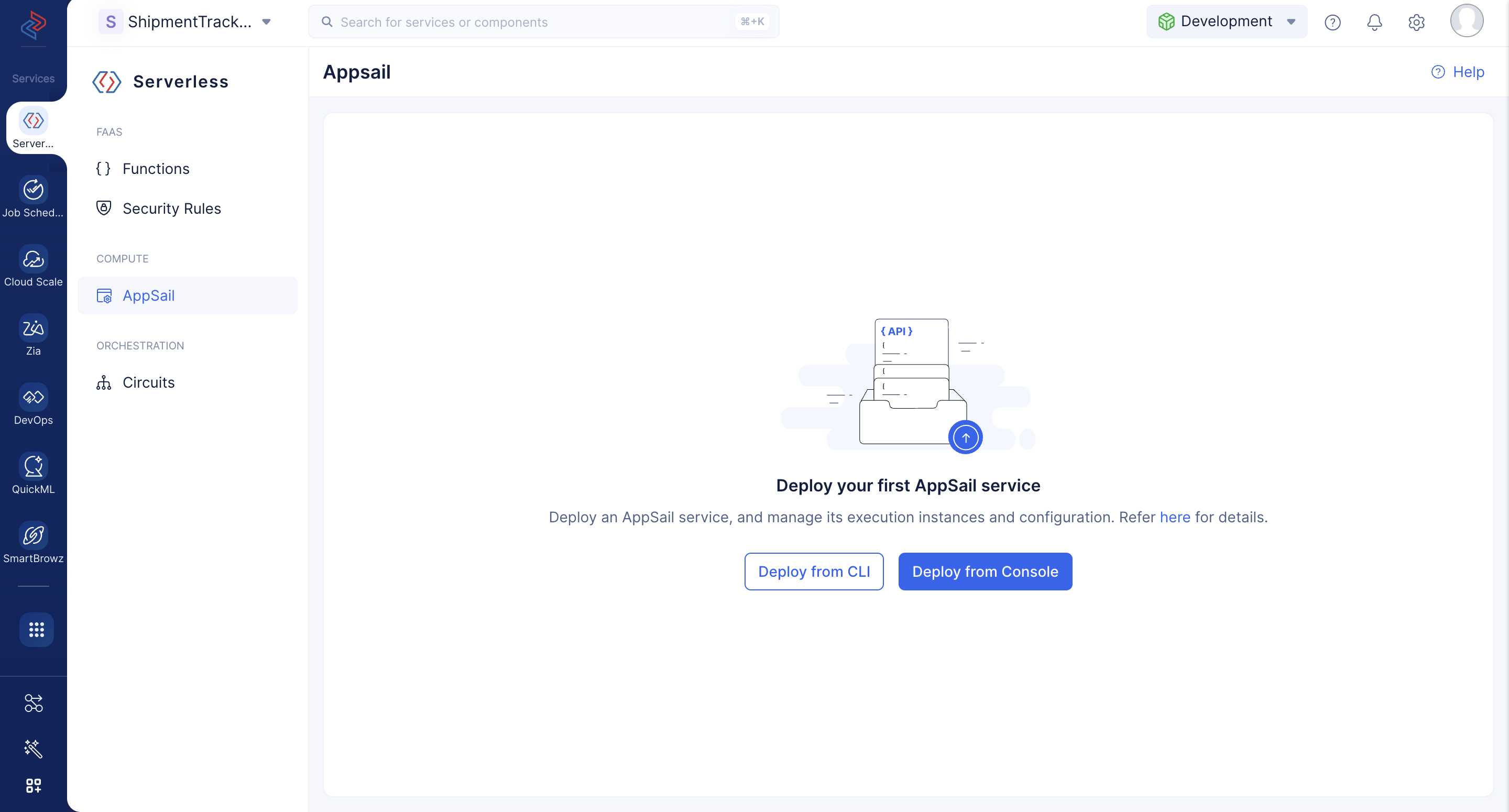 appsail-empty-page
