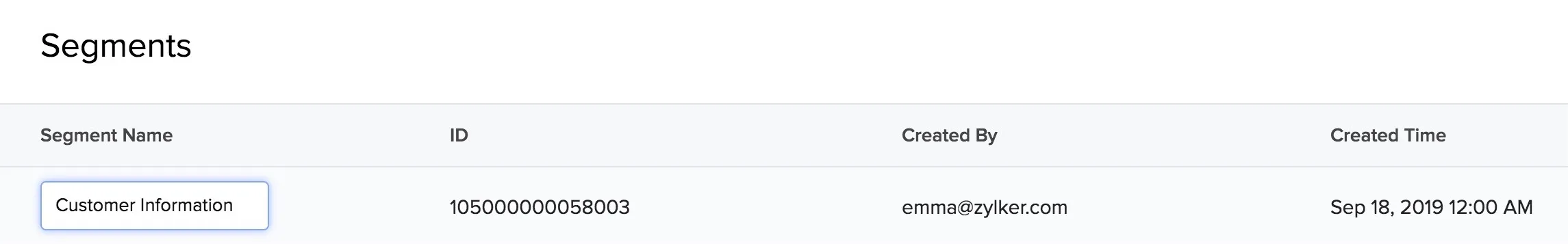 Cache- Rename a Segment