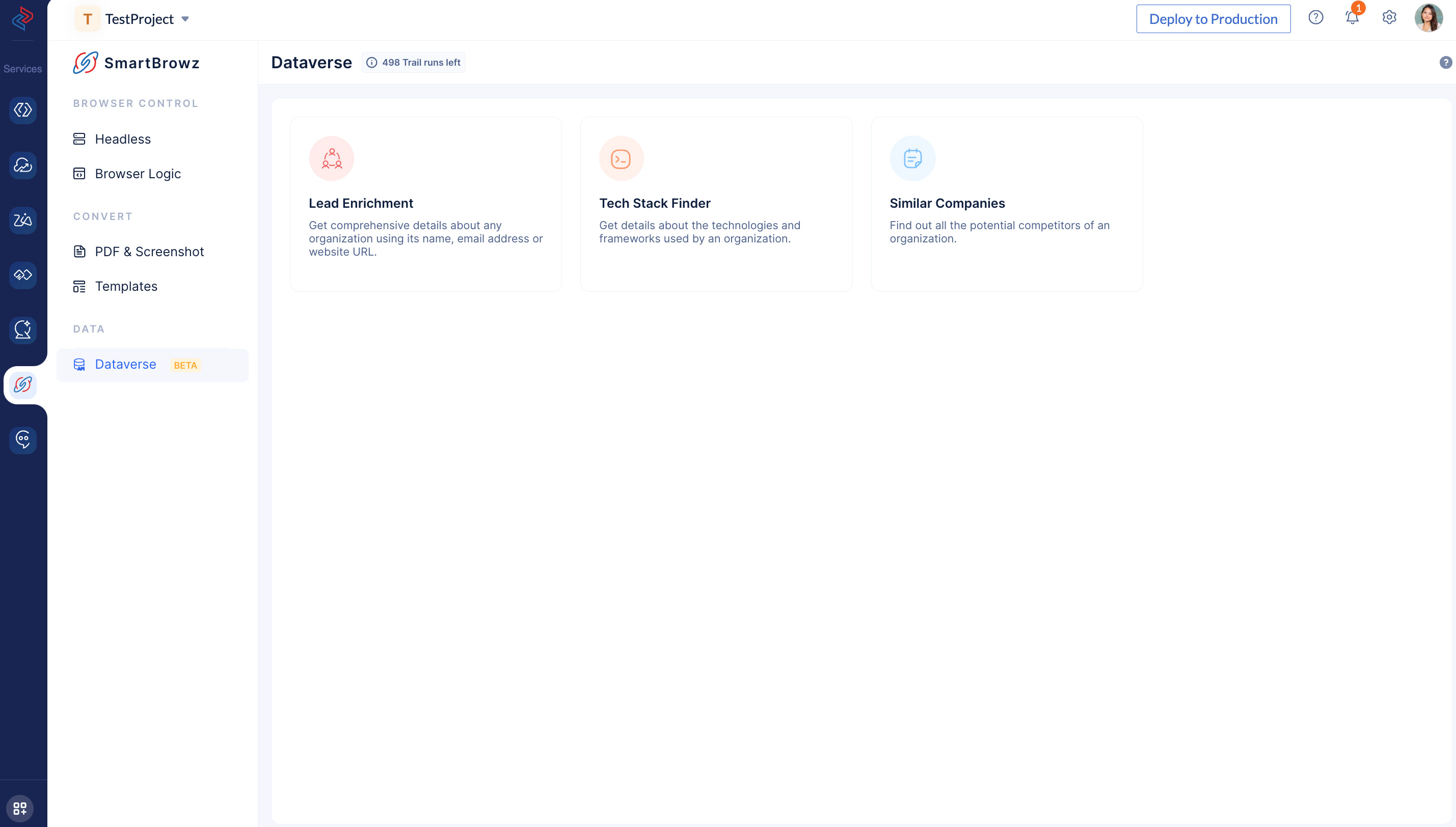 catalyst_smartbrowz_dataverse_intro_page