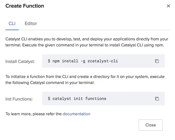 Functions- Create a Function