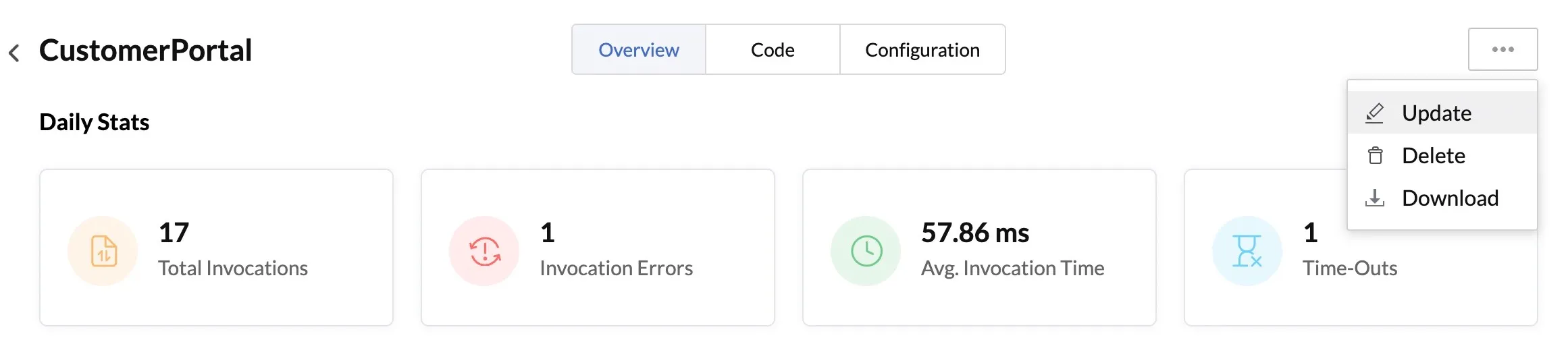 Functions- Update a Function