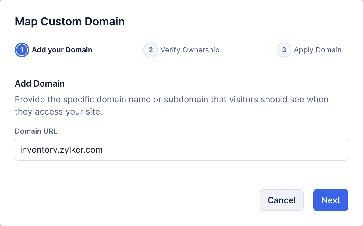 enter-custom-domain