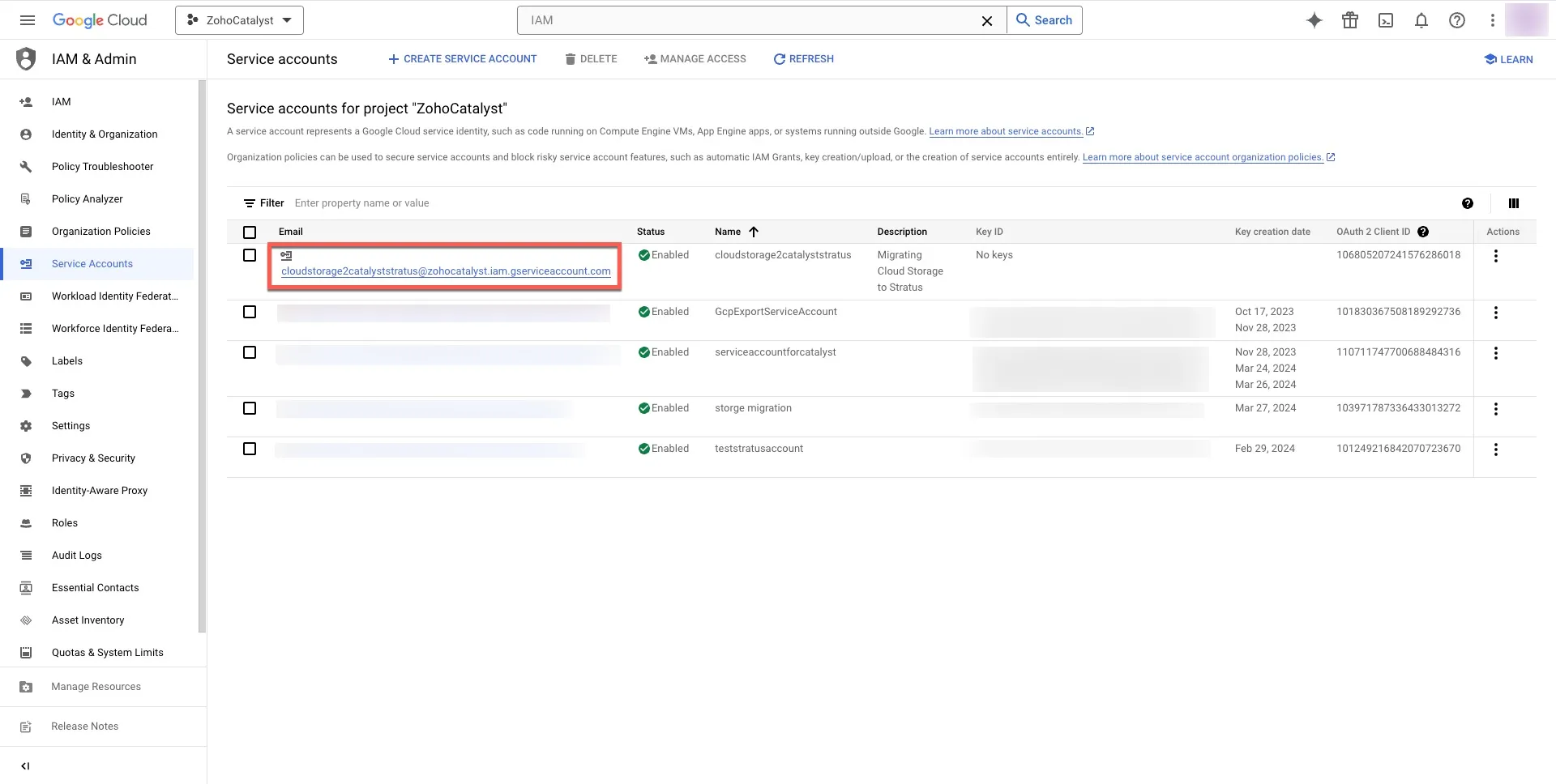catalyst_startus_gcp_migration_service_acc_listed