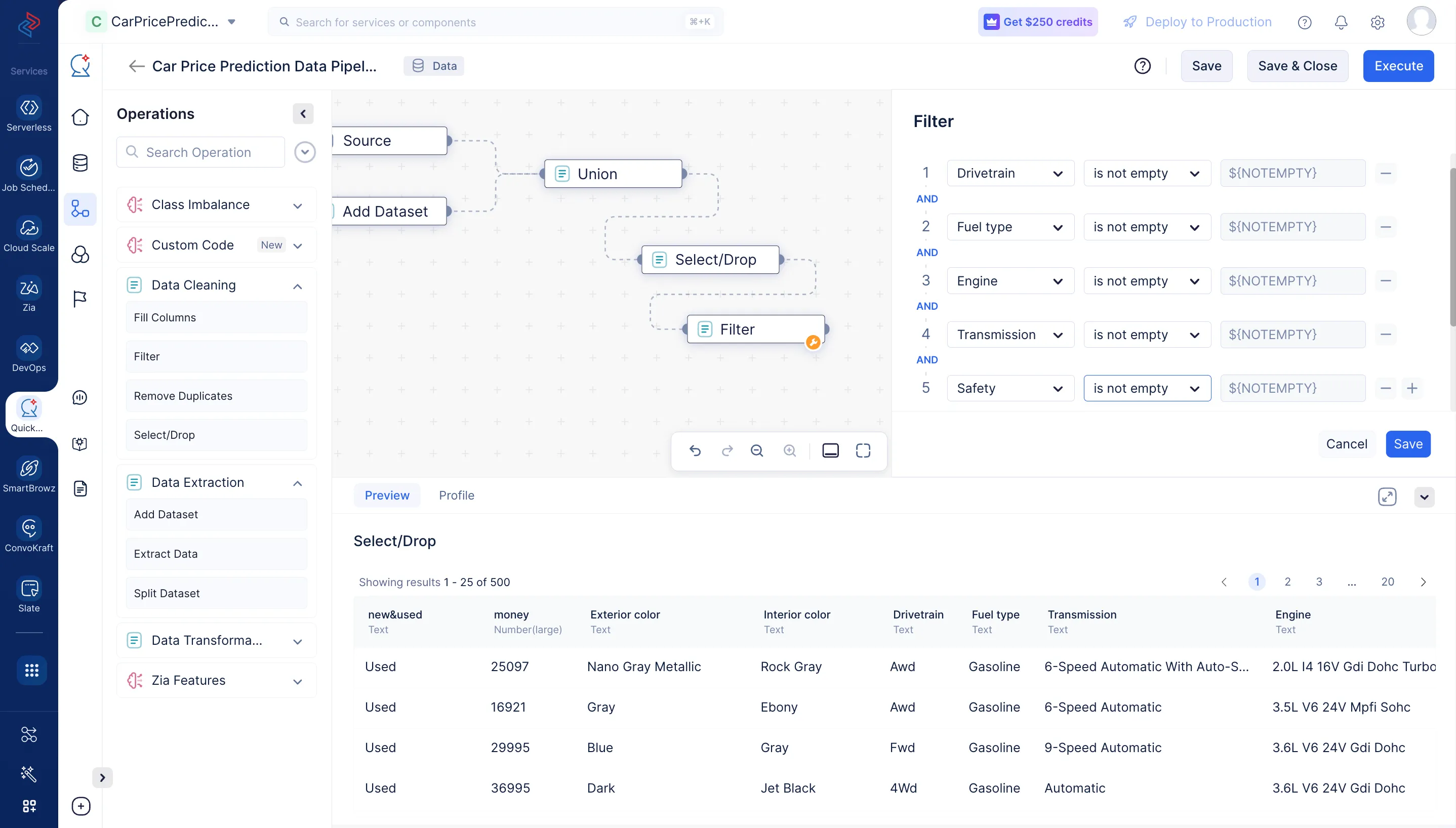 Data Filter