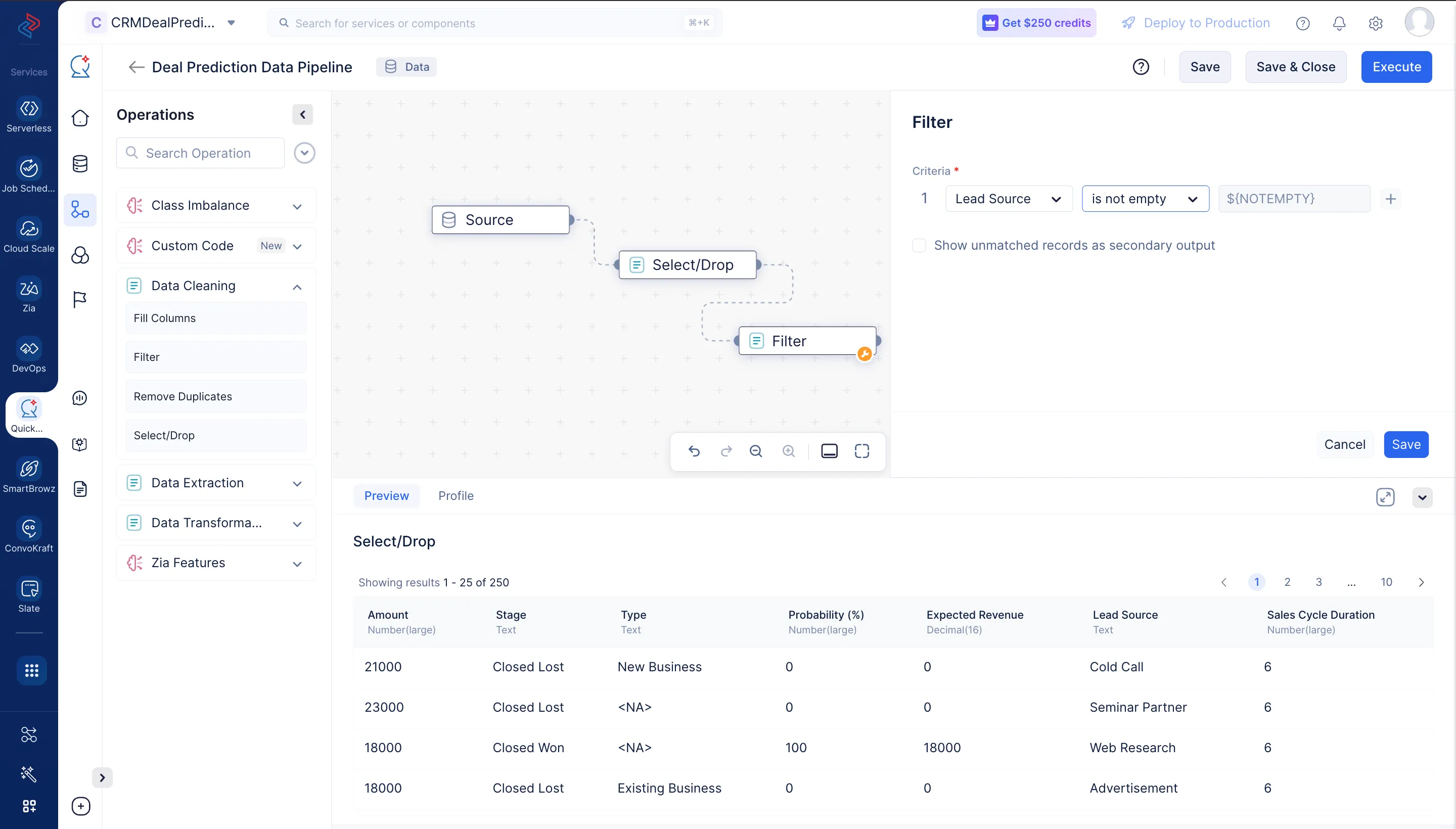 Data Filter