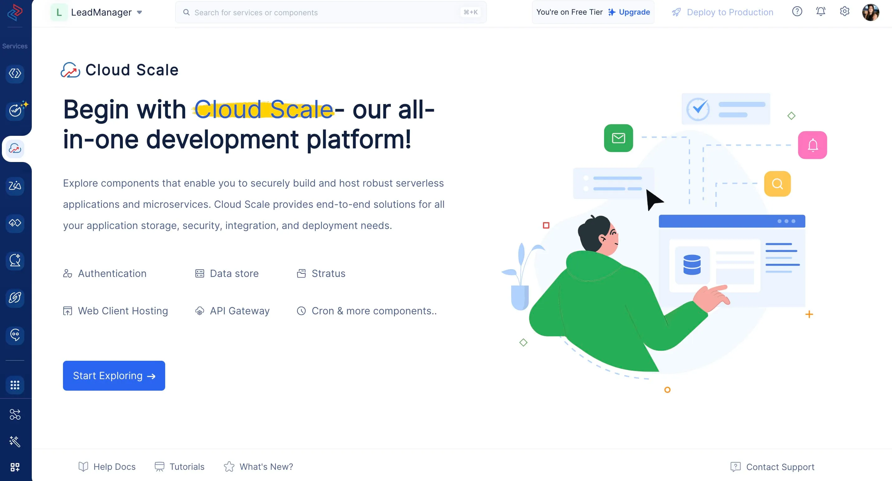 catalyst_tutorials_leadmanager_appsail_start_explore_cloud_scale