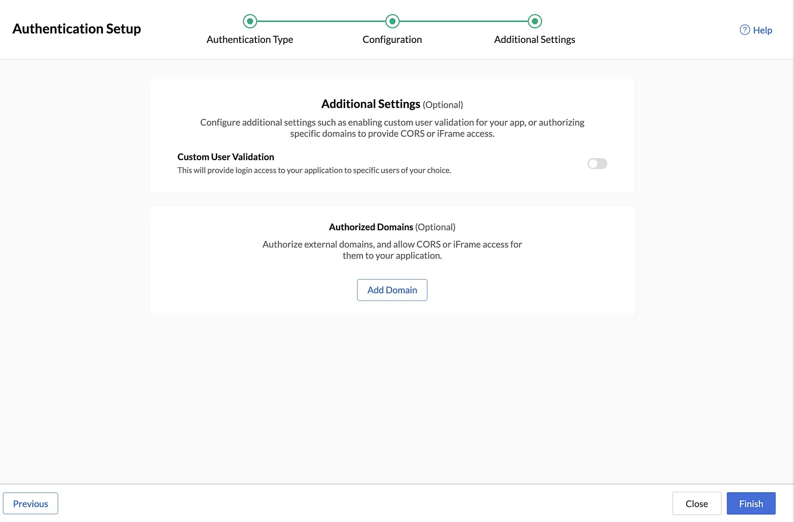 auth-settings